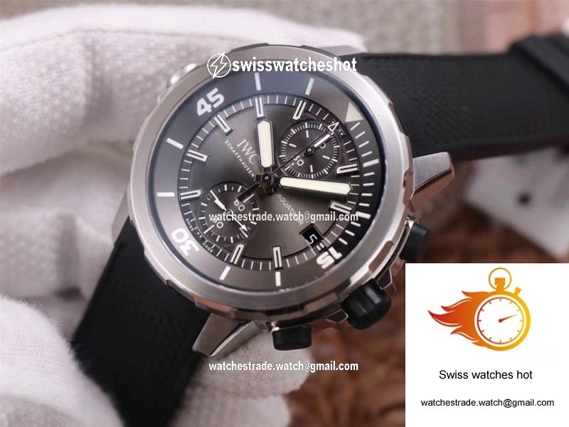 IWC Aquatimer IW379506 Shark Special Edition V6 Factory Gray Dial 3