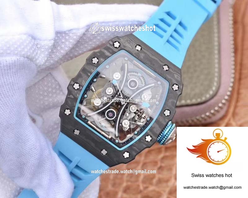 Richard Mille RM53-01 Tourbillon Pablo Mac Donough JB Factory Black Hollow dial 3