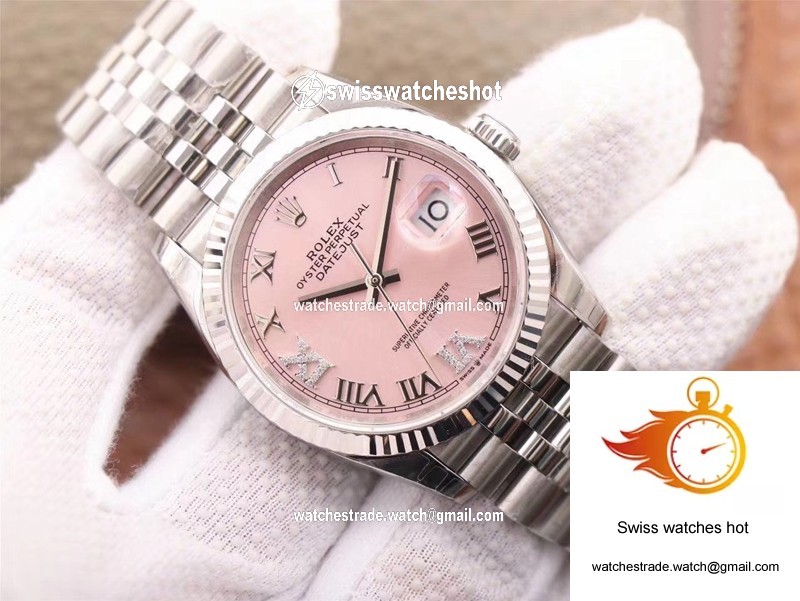 Rolex Datejust M126234-0031 EW Factory Pink Dial 3