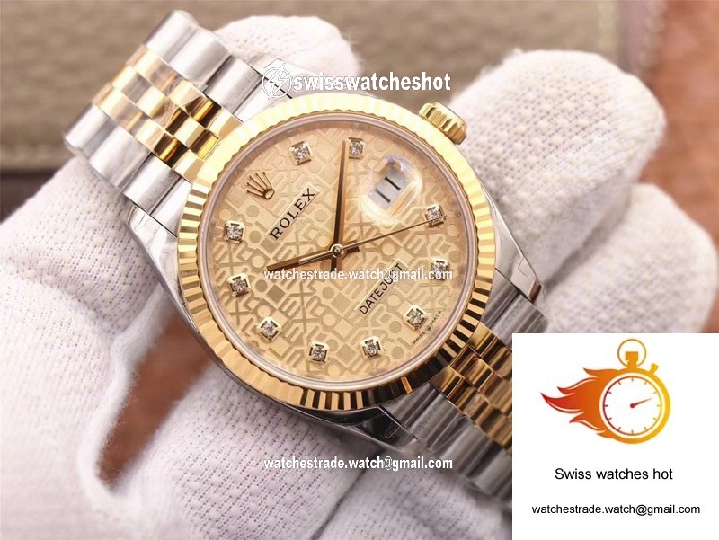 Rolex Datejust M126233-0033 EW Factory Champagne Dial 3