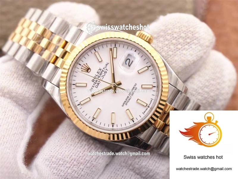 Rolex Datejust M126233-0019 EW Factory White Dial 3