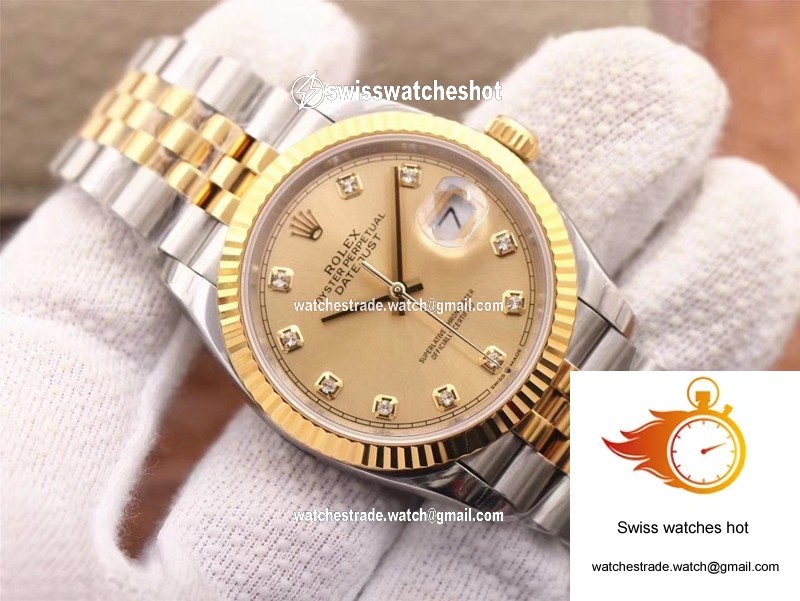 Rolex Datejust M126233-0017 EW Factory Champagne Dial 3