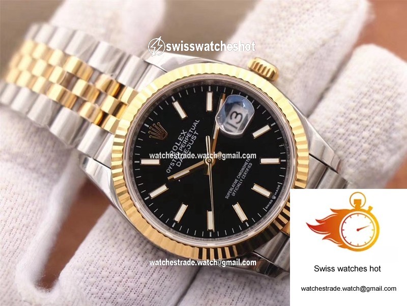 Rolex Datejust 126233 EW Factory Black Dial 3
