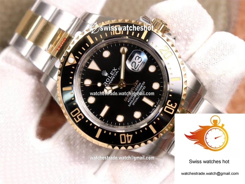 Rolex Sea Dweller M126603 V3 GM Factory Rose Gold Black Dial 3