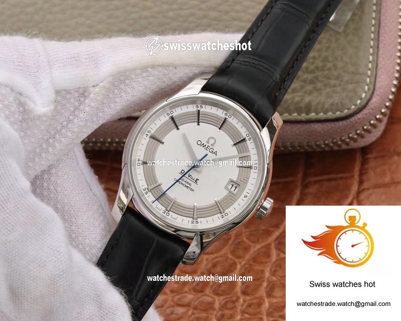 Omega De Ville 431.33.41.21.02.001 VS Factory Silver white Dial 3