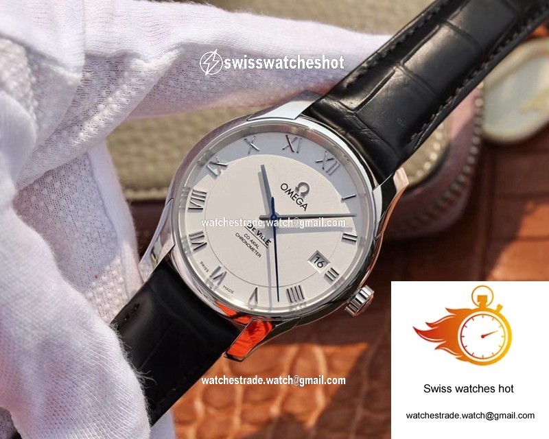 Omega De Ville 431.13.41.21.02.001 VS Factory White Dial 3