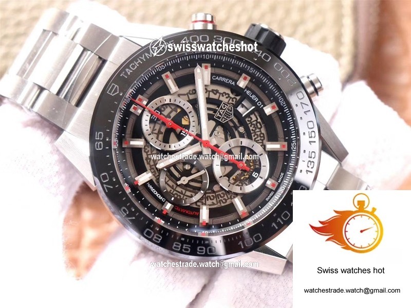 TAG Heuer Carrera CAR2A1W.BA0703 XF Factory Black Dial 3