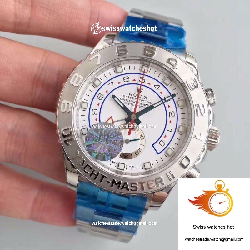 Rolex Yacht Master II 116689 JF Factory White Dial 3