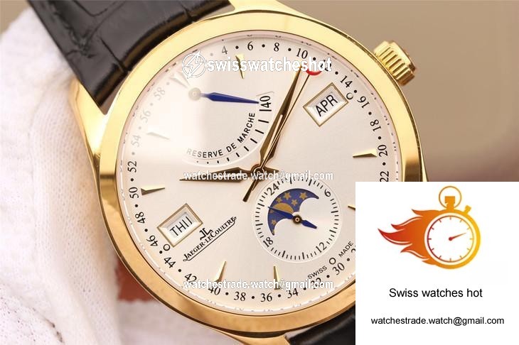 Jaeger-LeCoultre Master Calendar Q151242A 18K Yellow Gold Silver Dial 3
