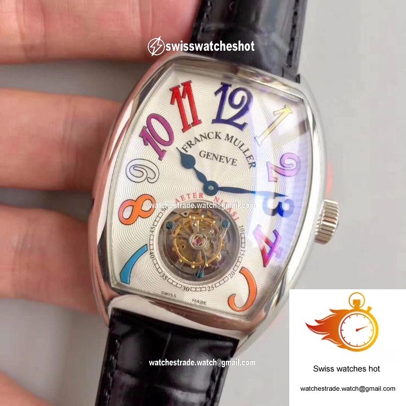 Franck Muller Crazy Color Dreams Tourbillon 8880 White Dial 3