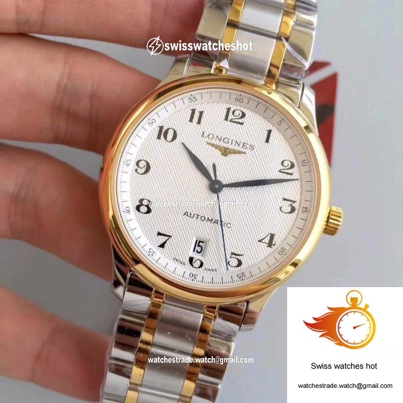 Longines Master Collection KZ Factory White Textured Dial 3