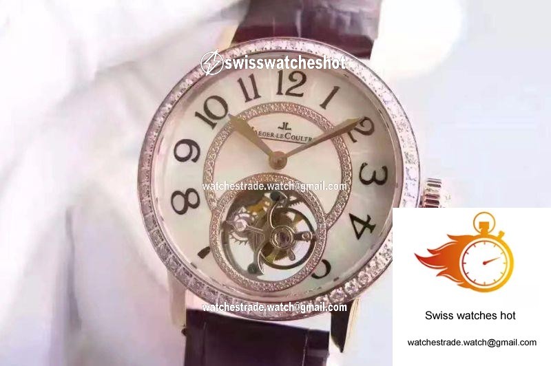 Jaeger-LeCoultre Rendez-Vous Tourbillon 3412405 White Mother Of Pearl Dial 3