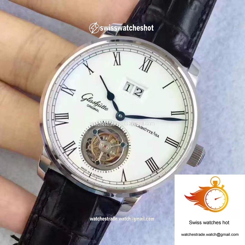 Glashutte Original Senator Excellence Tourbillon 1-94-03-04-04-04 White Dial 3