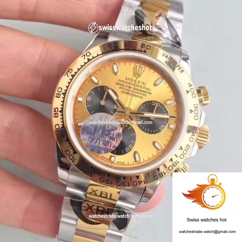 Rolex Daytona Cosmograph 116503 JF Factory Yellow Gold Dial 3