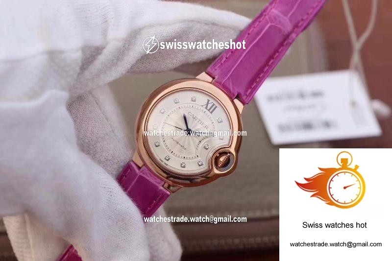 Ballon Bleu De Cartier WE902040 V9 Factory Silver Textured Dial 3
