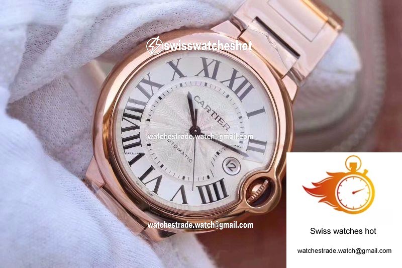 Ballon Bleu De Cartier 42MM W69006Z2 V9 Factory White Textured Dial 3