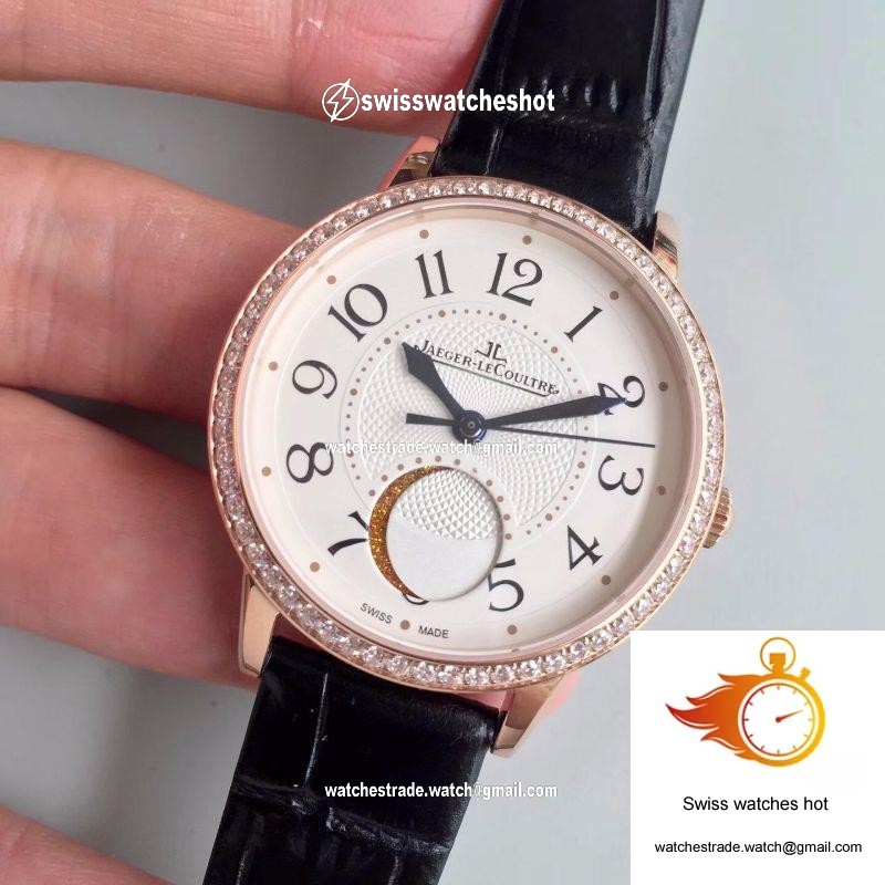 Jaeger-LeCoultre Rendez-Vous 3612420 34mm Rose Gold Case White Dial 3