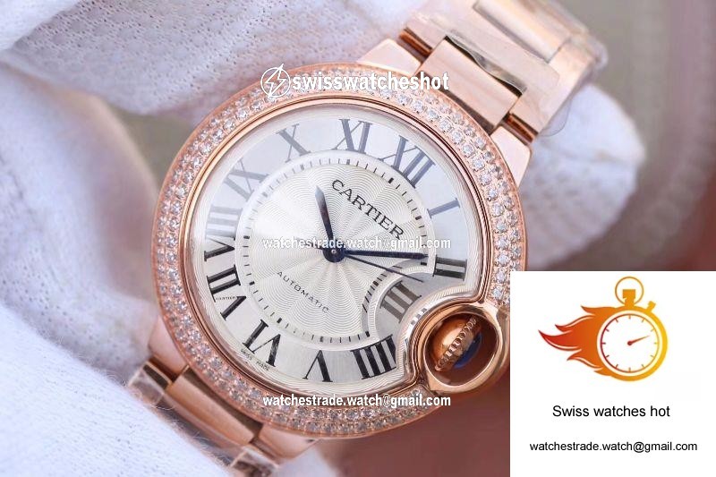 Ballon Bleu De Cartier 36MM WE902064 V9 Factory White Dial 3