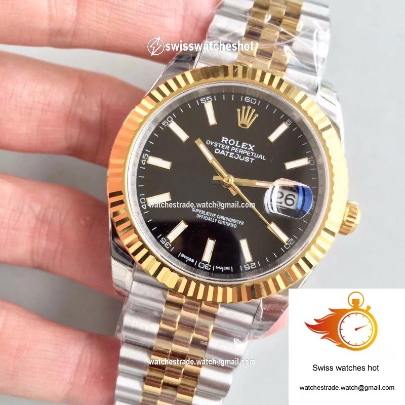 Rolex Datejust II 116333 41MM EW Factory Black Dial 3