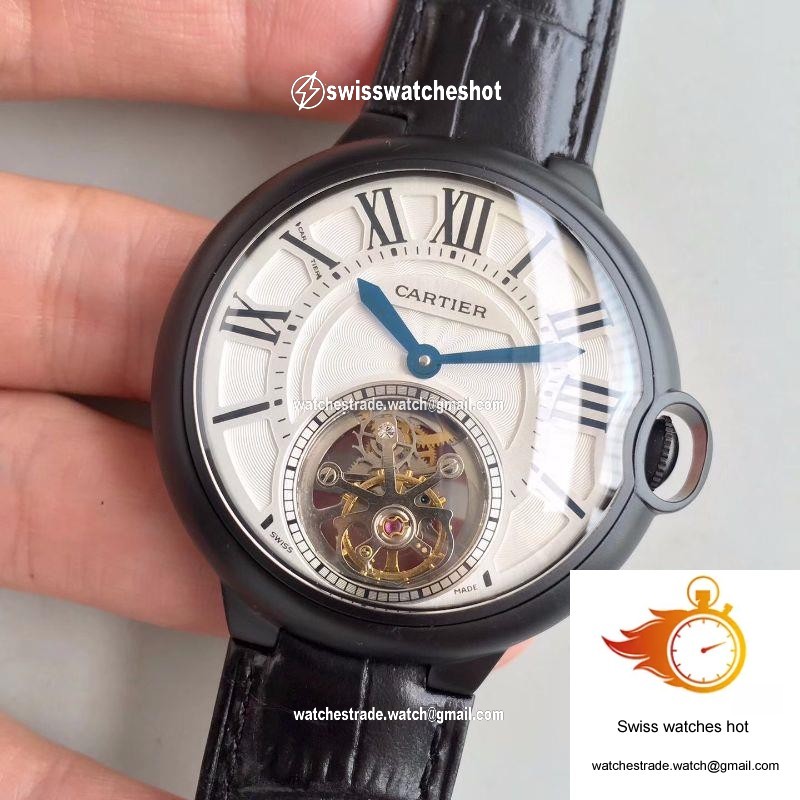 Ballon Bleu De Cartier Tourbillon White Dial 3