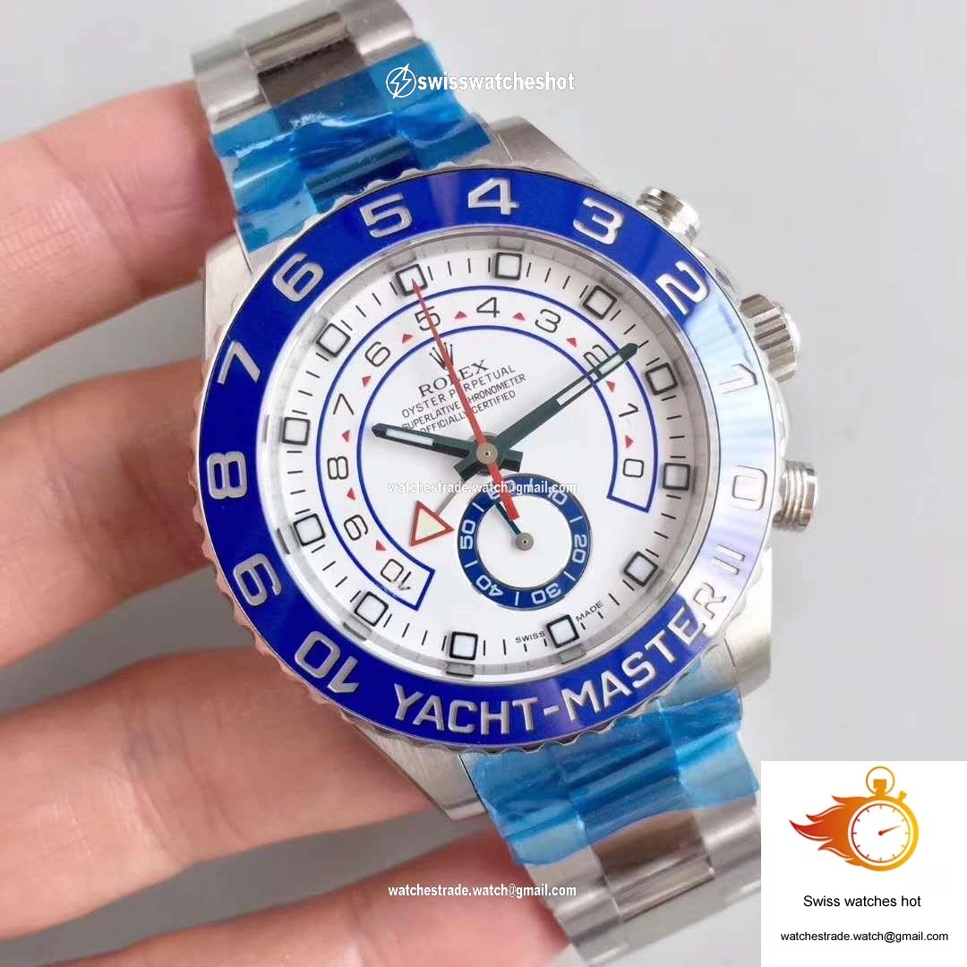 Rolex Yacht-Master II 116680 JF Factory White Dial 3
