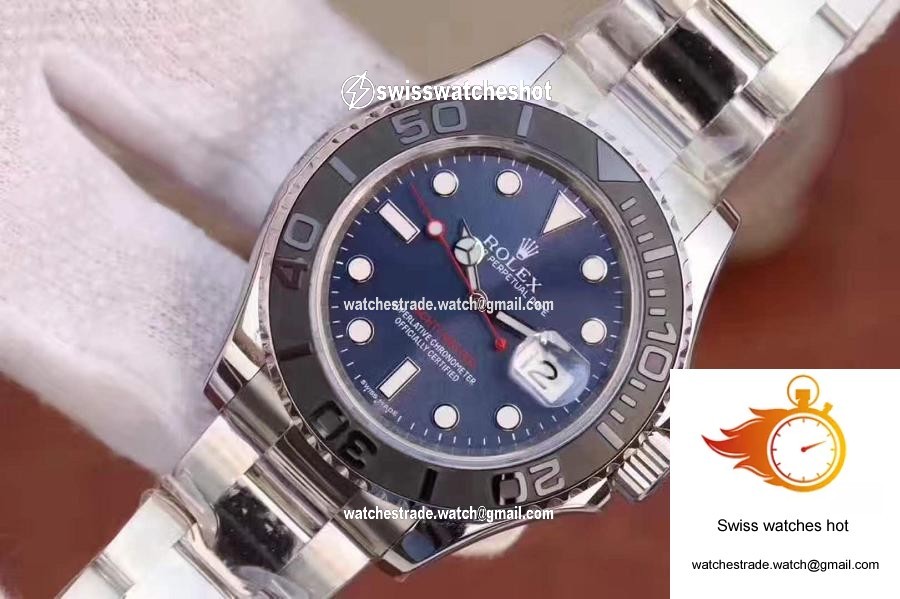 Rolex Yacht Master 116622 40mm EW Factory Blue Dial 3