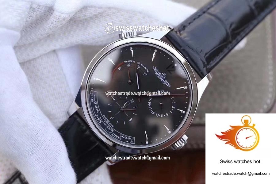 Jaeger-LeCoultre Master Geographic 1428421 TW Factory Black Dial 3