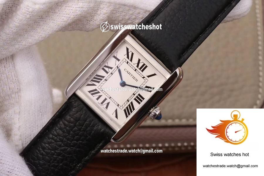 Cartier Tank Solo Ladies 31MM WSTA0030 JF Factory Silver Dial 3