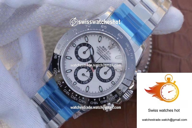 Rolex Daytona Cosmograph 116500LN Noob Factory White Dial 3