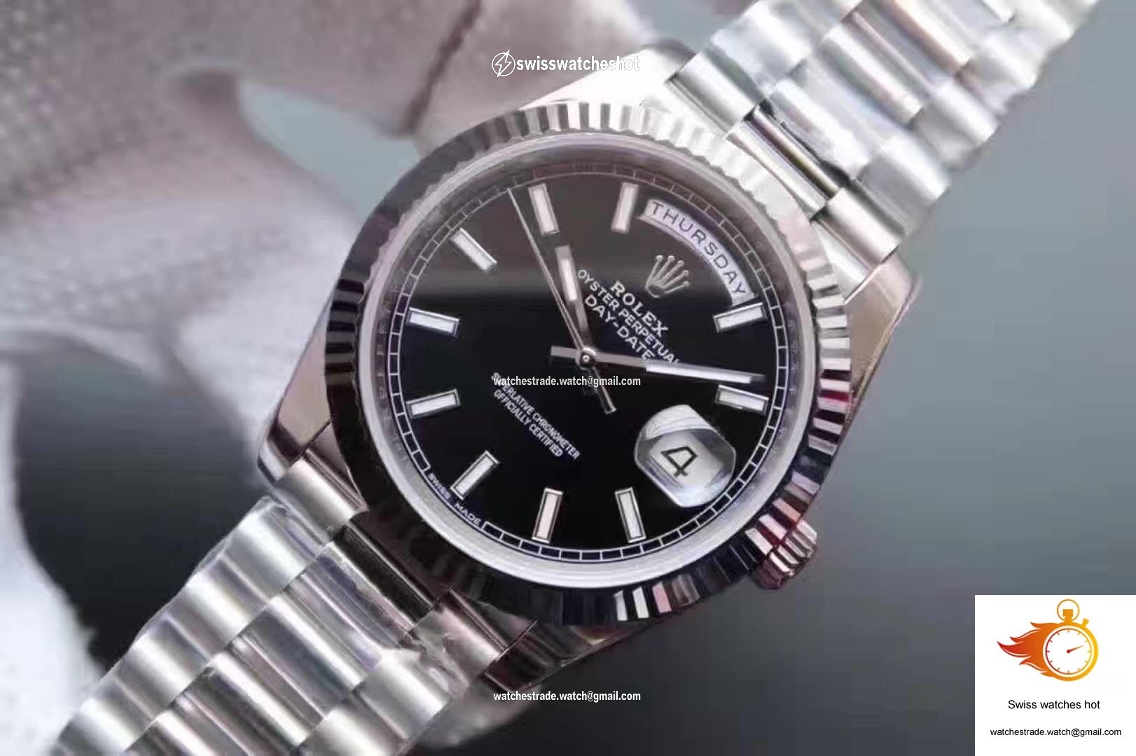 Rolex Datejust II 126334 41MM EW Factory Anthracite Dial 3