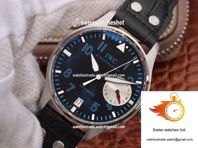 IWC Pilot Alexei Nemov IW500431 ZF Factory Blue Dial 3