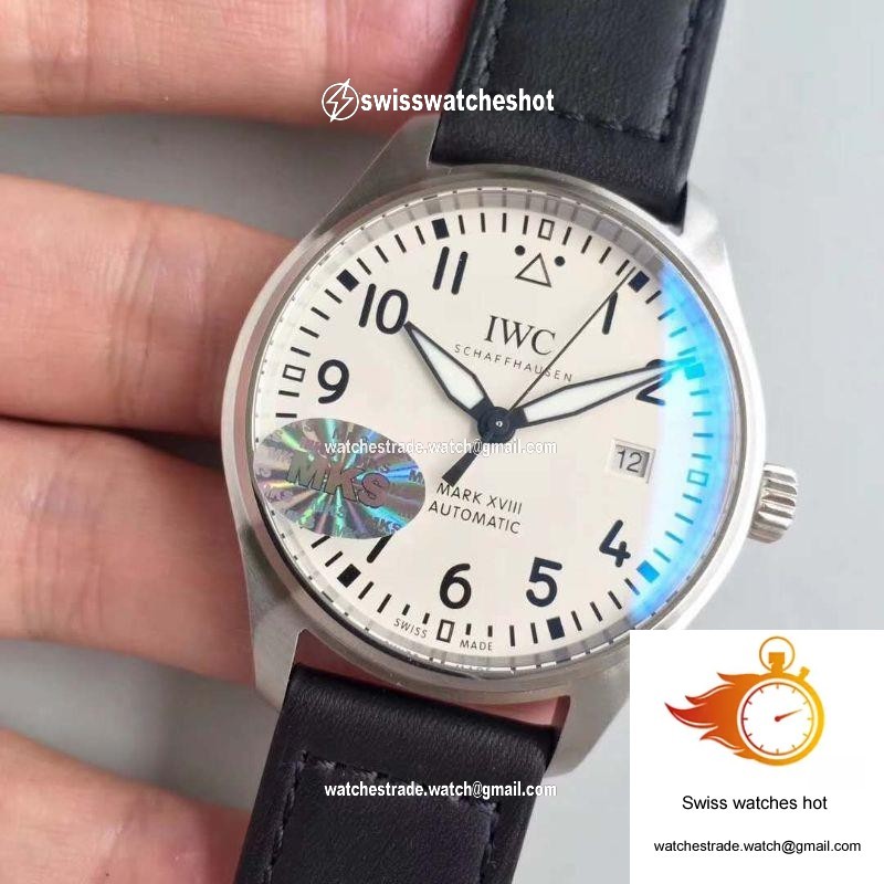 IWC Pilot Mark XVIII IW327002 MKS Factory V2 White Dial 3