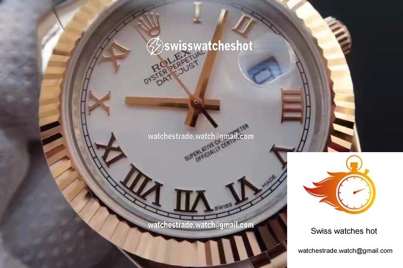 Rolex Datejust 126333-006 41mm White Rhodium Dial 3