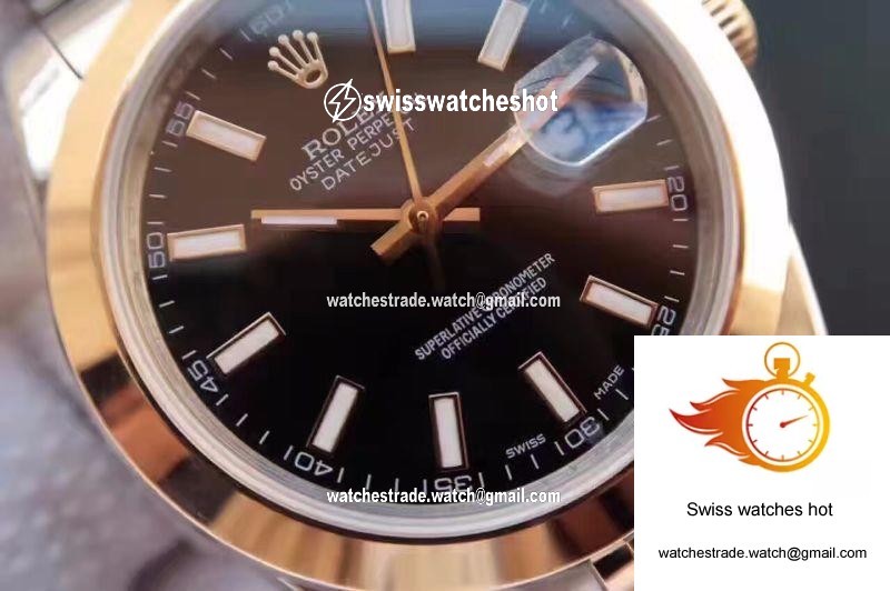 Rolex Datejust 41 126303 Gold Wrapped Black Dial 3