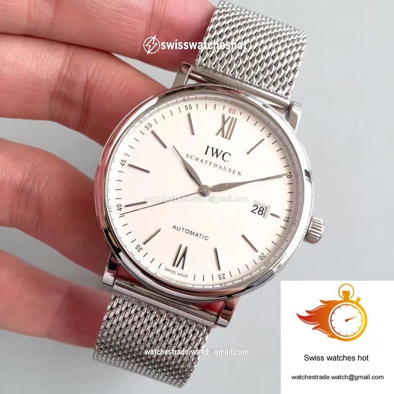 IWC Portofino Automatic IW356505 MKS Factory White Dial 3