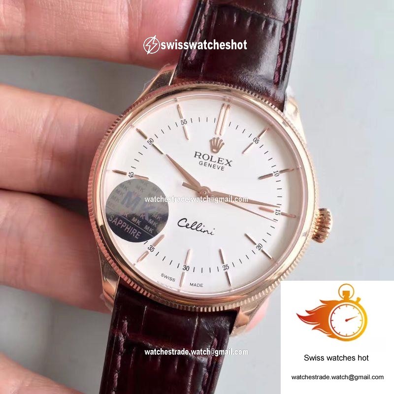 Rolex Cellini 50505 MKS Factory V4 White Dial 3