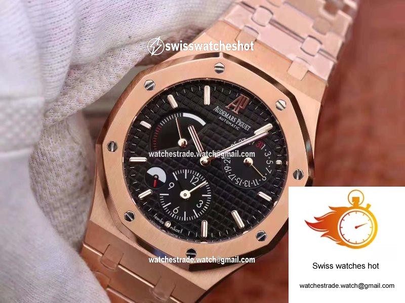 Audemars Piguet Royal Oak GMT 41MM 26120 TWA Factory Black Dial 3