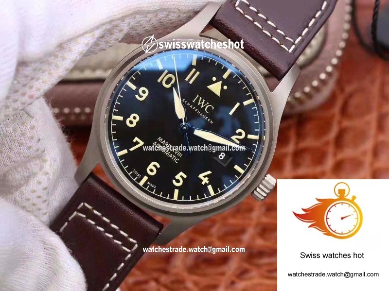 IWC Pilot Mark XVIII Le Petit Prince IW327010 MKS Factory V2 Black Dial 3