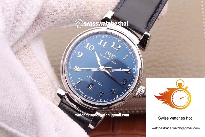 IWC Da Vinci Automatic IW356601 MKS Factory Blue Dial 3