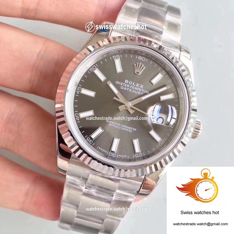 Rolex Datejust II M126334-0014 EW Factory Grey Dial 3