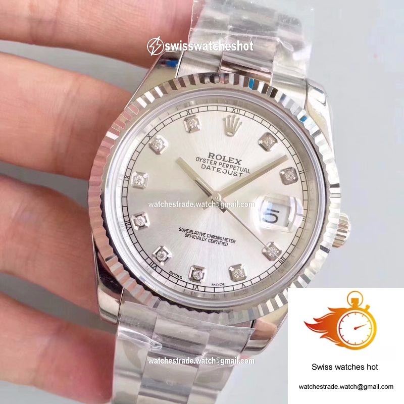 Rolex Datejust II 116334-0009 41MM EW Factory Silver Dial 3