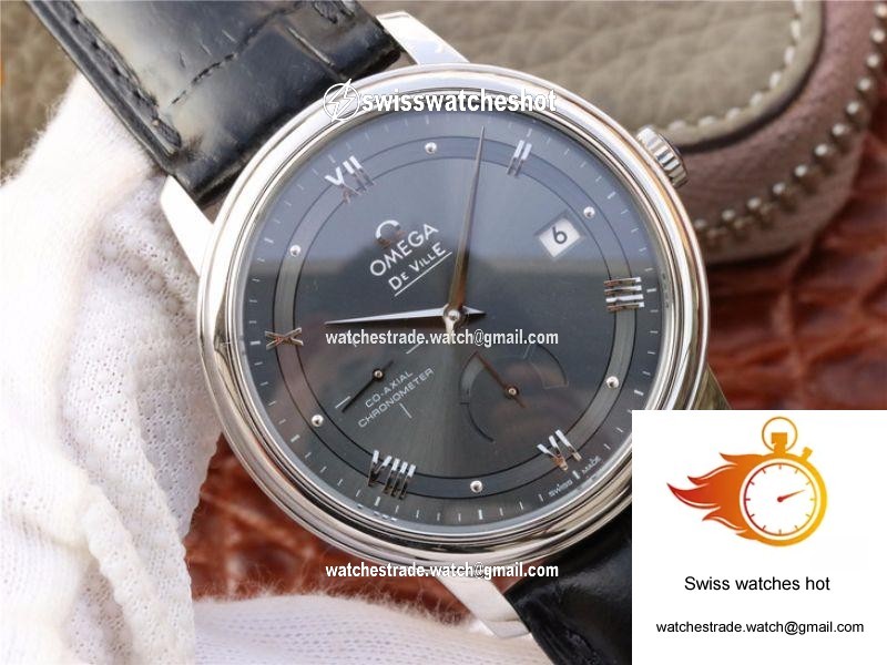 Omega De Ville Prestige 424.13.40.21.06.001 TW Factory Gray Dial 3