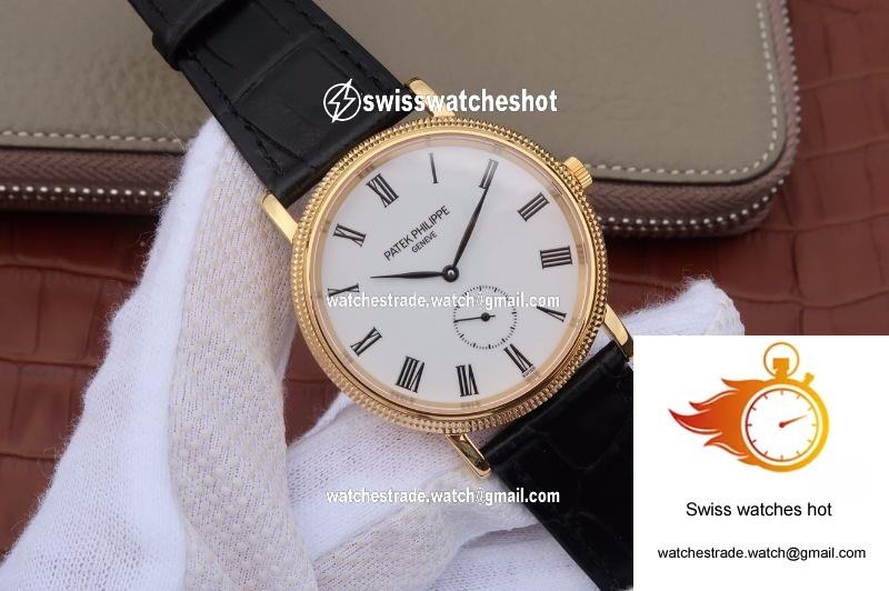 Patek Philippe Calatrava 5119G-002 Rose Gold White Dial 3