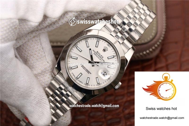 Rolex Datejust 116200 41mm EW Factory White Dial 3