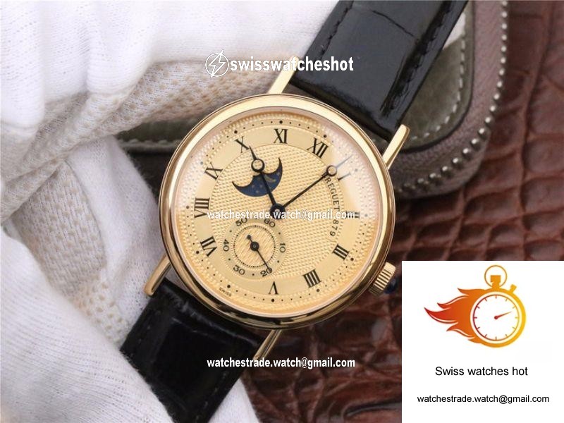 Breguet Classique Moonphase 4396 Yellow Gold Dial 3