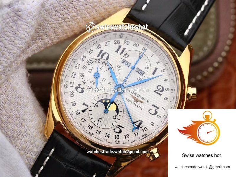 Longines Conquest Classic 18K Yellow Gold L27735787 GS Factory White Dial 3