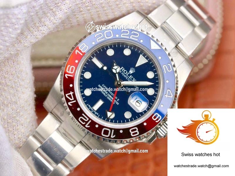 Rolex GMT Master II 126710BLRO EW Factory Blue Dial 3