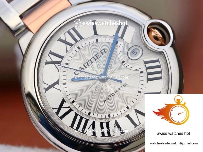 Ballon Bleu De Cartier 42mm W69009Z3 V6 Factory White Dial 3