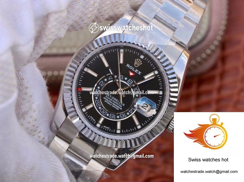 Rolex SKY DWELLER 326139 Black Dial 3