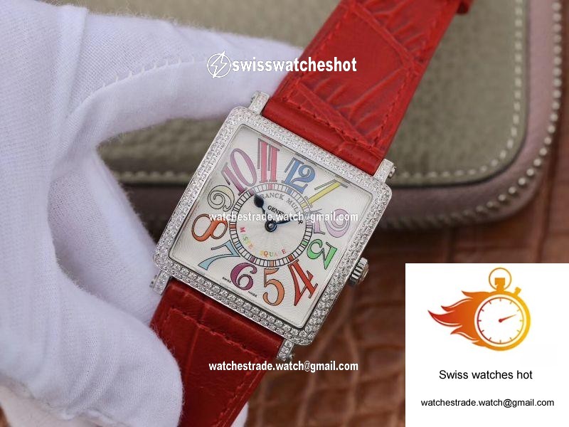 Franck Muller Master Square Ladies 6002 M QZ R GF Factory White Dial 3